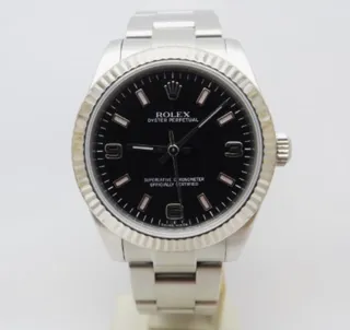 Rolex Oyster Perpetual 31 177234 Stainless steel Black