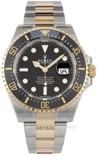 Rolex Sea-Dweller 126603-0001 Yellow gold and Oystersteel Black