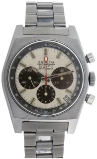 Zenith El Primero A384 Stainless steel Brown