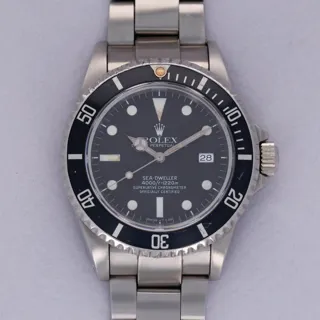 Rolex Sea-Dweller 16660 Stainless steel Black