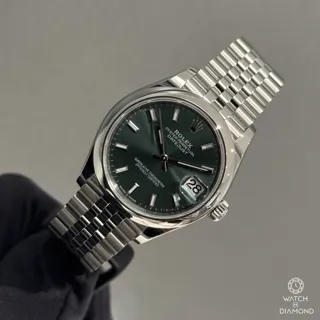 Rolex Datejust 278240-0012 Stainless steel Green