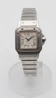 Cartier Santos Galbée 2423 24mm Stainless steel Silver