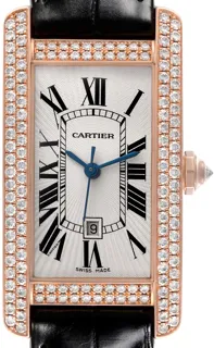 Cartier Tank Américaine 2504 18k rose gold Silver