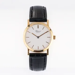 Chopard Classic 26mm 18k yellow gold Cream