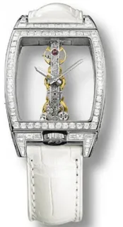 Corum Golden Bridge B113/01109 35mm White gold Skeletonized