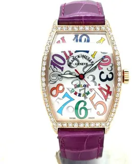 Franck Muller Color Dreams 5851 M SC COL DRM D 1R 33mm Rose gold Silver