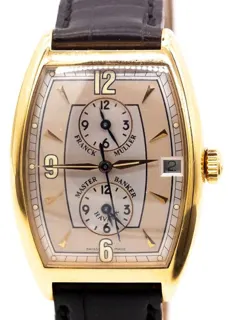 Franck Muller Master Banker 2852 MB HV Yellow gold Champagne