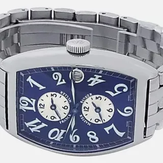 Franck Muller Master Banker 6850 MB 46mm Stainless steel Blue