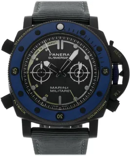 Panerai Submersible PAM 2239 Titanium and Black DLC Black