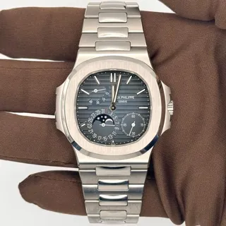 Patek Philippe Nautilus Moonphase 5712/1A-001 40mm Stainless steel Blue