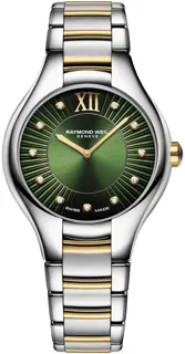 Raymond Weil Noemia 5124-STP-52181 Stainless steel Green