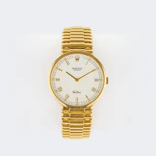 Rolex Cellini 5162 32mm 18k yellow gold