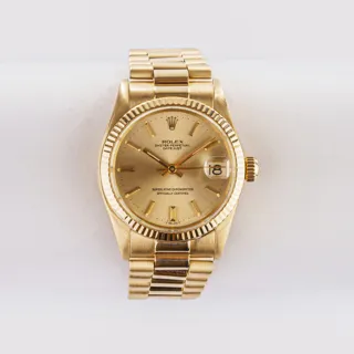 Rolex Datejust 31 68278 Yellow gold Golden