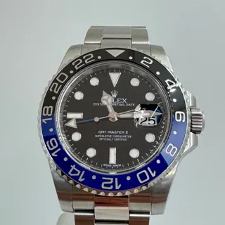 Rolex GMT-Master II 116710BLNR Stainless steel Black