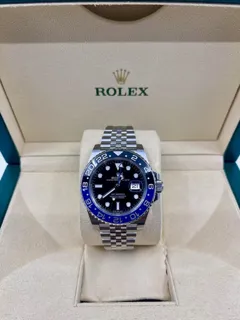 Rolex GMT-Master II 126710BLNR Stainless steel Black