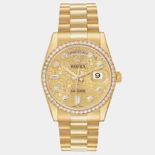 Rolex President 36mm Yellow gold