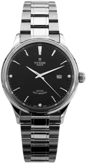 Tudor Style 12700 41mm Stainless steel Black