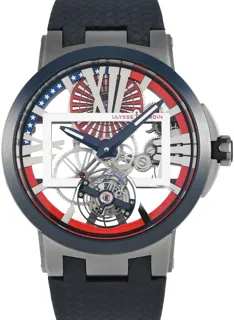 Ulysse Nardin Executive Skeleton Tourbillon 1713-139/US Titanium Skeletonized