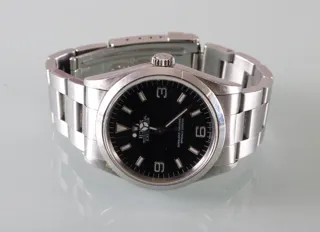 Rolex Explorer 14270 Stainless steel Black