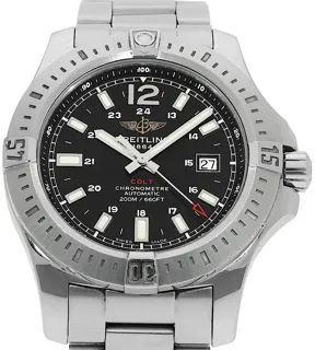 Breitling Colt A1738811.BD44.173A Stainless steel Black