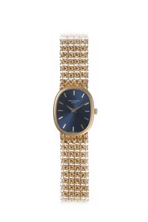 Patek Philippe Ellipse Yellow gold Blue