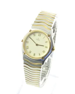 Ebel Sport Classic 26mm 18k Gold and Stainless steel White