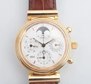 IWC Da Vinci 3750 18k Gold White