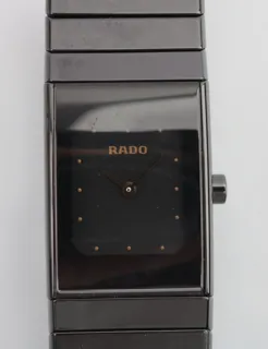 Rado Diastar 963.0350.3 19.5mm Ceramic and Stainless steel Black