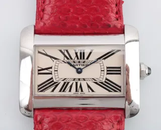 Cartier Tank Divan 2600 Stainless steel Silver