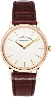 A. Lange Saxonia 201.033 Rose gold White