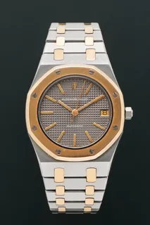 Audemars Piguet Royal Oak 14100SA.OO.0477SA.01 Stainless steel and 18k yellow gold Gray