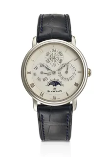 Blancpain Villeret 6057-3442-55B Platinum Silver