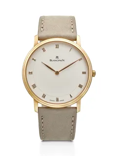 Blancpain Villeret Rose gold Silver