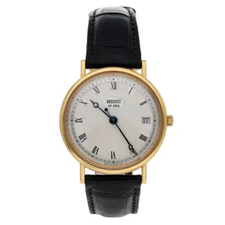 Breguet Classique 5910 35mm 18ct Gold Silver