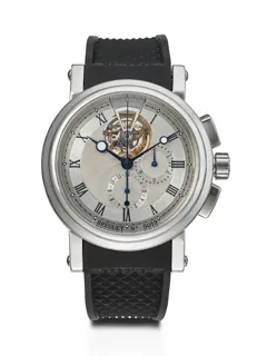 Breguet Horloger de la Marine 5837 Platinum Silver