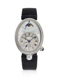 Breguet Reine de Naples 8908BB White gold Silver and White