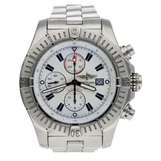 Breitling Avenger A13370 48mm Stainless steel White