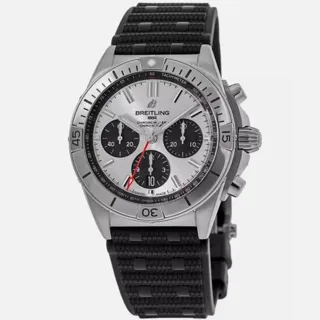 Breitling Chronomat AB0134101G1S2 42mm Stainless steel Silver