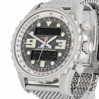 Breitling Chronospace A78365 48mm Stainless steel Gray