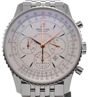 Breitling Montbrillant A41370 38mm Stainless steel Silver