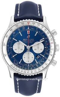 Breitling Navitimer 01 (46 MM) AB0127211C1X1 Stainless steel Blue