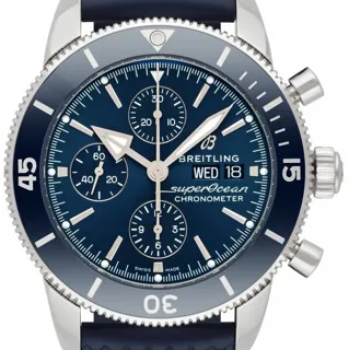 Breitling Superocean Heritage A13313161C1S1 44mm Stainless steel Blue