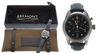 Bremont Stainless steel Black