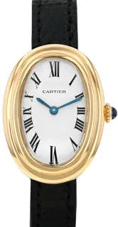 Cartier Baignoire 7809 Yellow gold White