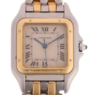 Cartier Panthère 183949 26mm Stainless steel and 18ct Gold Silver