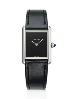 Cartier Tank Must WSTA0072 Stainless steel Black