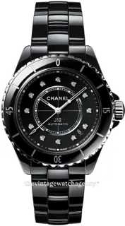 Chanel J12 H5702 Black ceramic Black