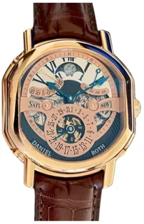 Daniel Roth Time Equation Perpetual Calendar Moon Phase 121.Y.40.720.CB.BO 18k rose gold