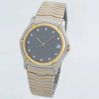 Ebel Classic 1187141 34mm Yellow gold and Stainless steel Gray