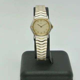 Ebel Classic 166901 23mm Yellow gold and Stainless steel Golden